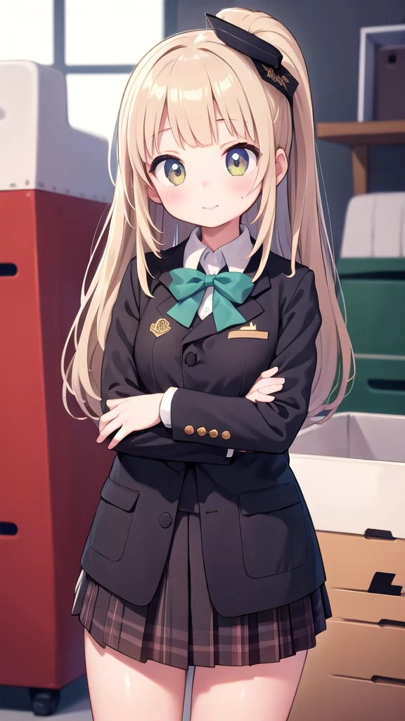 Jim's warehouse, One girl,, masterpiece, Highest quality, Very detailed, uniform