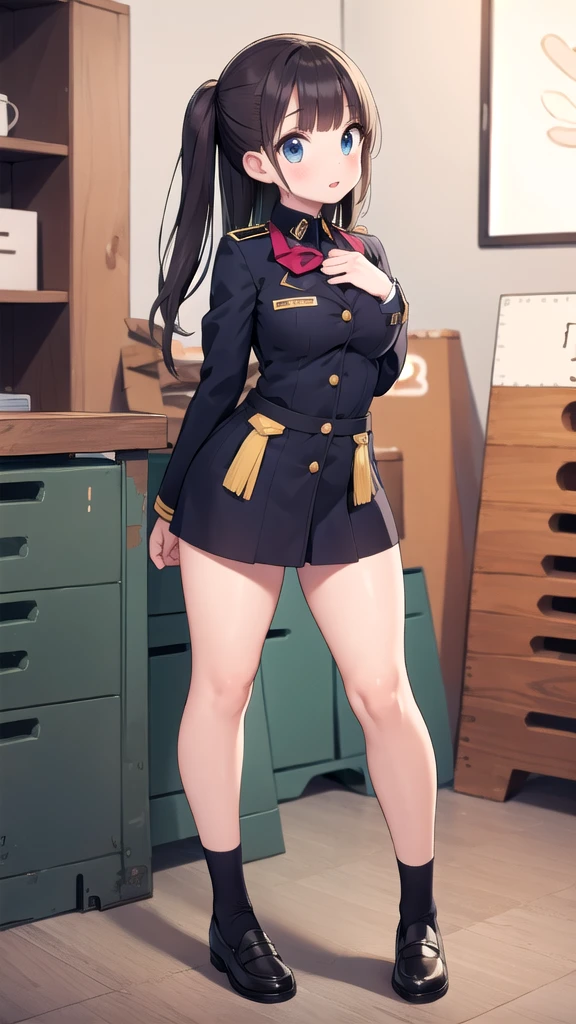 Jim's warehouse, One girl,, masterpiece, Highest quality, Very detailed, uniform