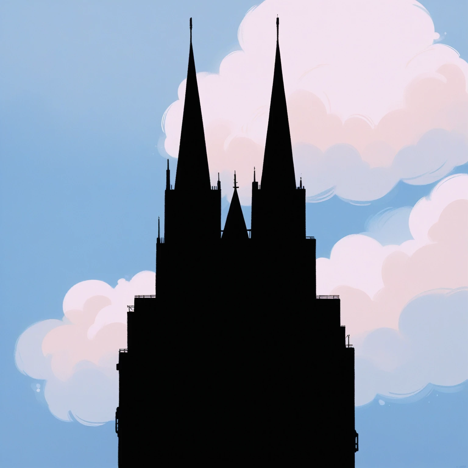 Masterpiece, best quality, very detailed, Cologne Dome, Cologne Cathedral