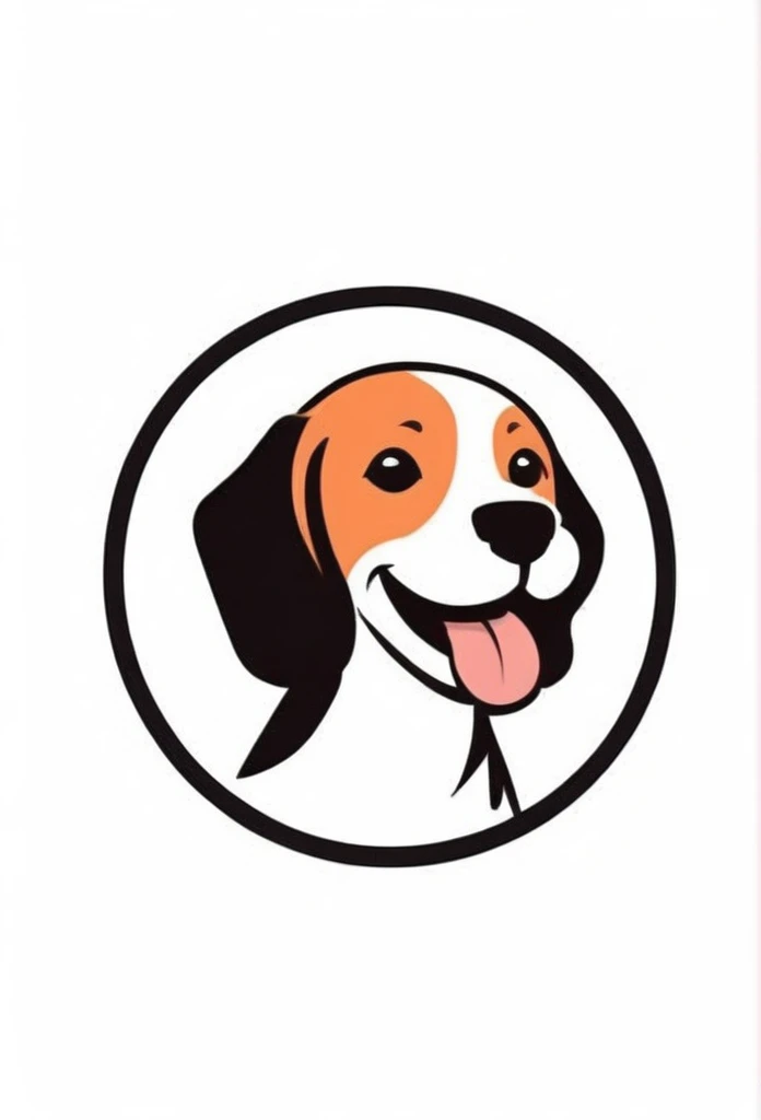 White background
Fashionable logo of a circle-shaped dog cafe
Cute, the beagle is sticking out his tongue and laughing,
There is a coffee cup on the beagle's head.
This coffee cup is
a playful and cute logo
Beagles and Coffee Cups
A stylish logo for a dog cafe
Inside the circle logo, a cute beagle smiling with its tongue sticking out
a stylish coffee cup
Happy Logo
Cute Logo
chic and modern design
The logo uses only orange, white and black cafe menu coffee is in a paper cup with steam coming out of it
