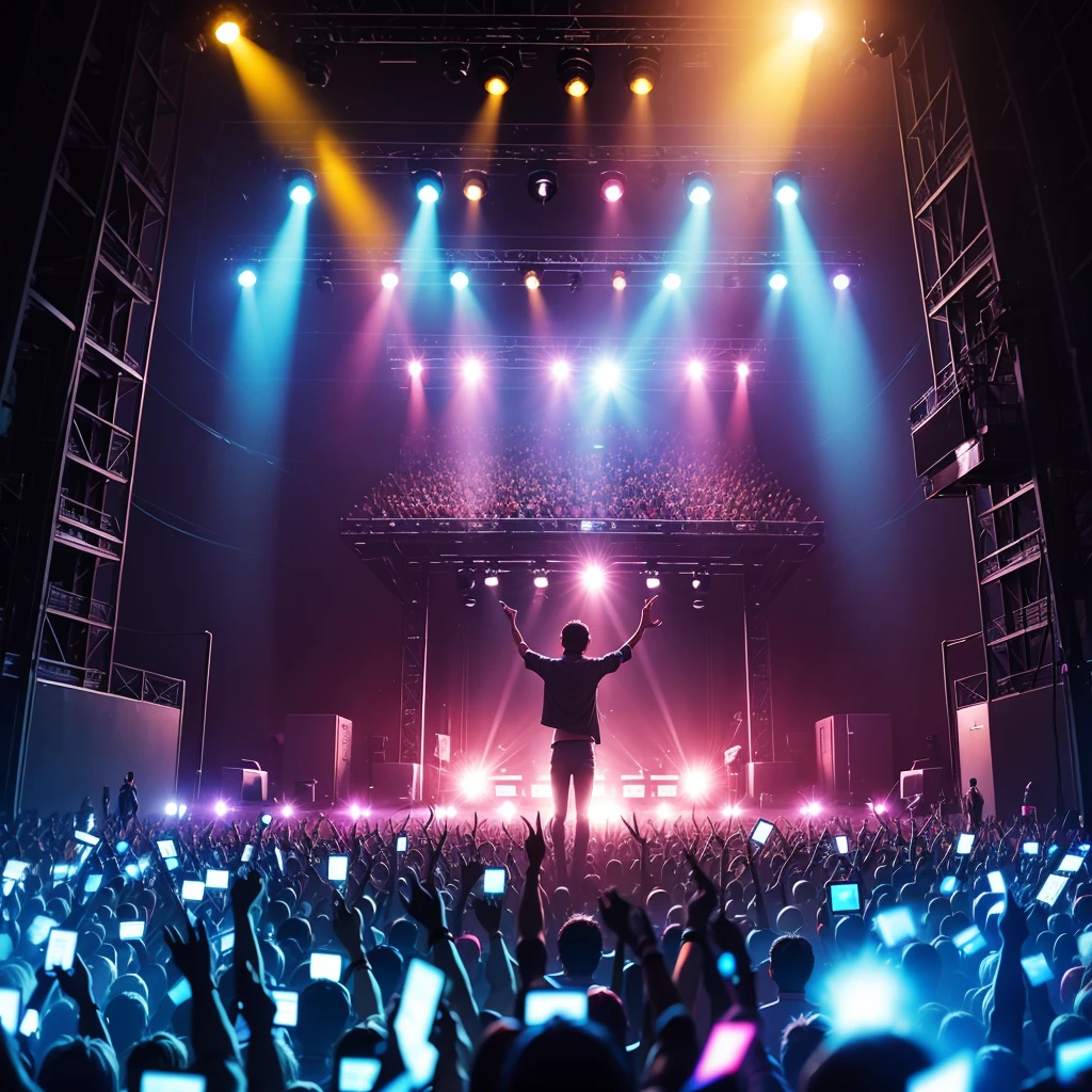 electronic music concert