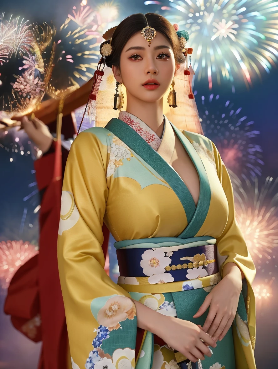 推しと一緒の花火大会 / Fireworks display with your favorite