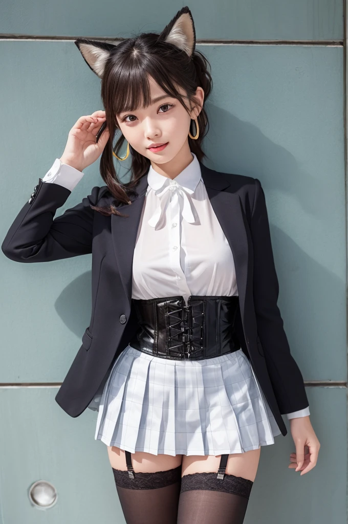 ((smile))、Confused、RAW Photos、(((The ultimate portrait masterpiece)))、((The cutest girl in the world))、1 Girl、12 years old、Japanese、Cute face、((Silky Hair))、(A high ponytail tied with a ribbon:1.4)、((Super huge breasts:1.4))、((Eyes that shine like jewels))、Glowing Skin、(young woman;It consists of a transparent white shirt, Thin ribbon, blazer, Breathable check pattern pleated skirt.:1.5)、Winter clothes、(Uniforms made from high quality materials, Breathable fabric:1.4)、Ultra-detailed uniforms、(She shyly pulls up her skirt:1)、(Breathable lace panties visible.:1.3)、((Crotch from the front))、Skirt fluttering in the wind、eyeliner、Beautiful Bangs、Hair between the eyes、((solve、High resolution))、Detailed Background、8 Quad HD、Digital SLR、Soft Light、high solve、Film Grain、Fujifilm XT3、Shallow depth of field、自然なSoft Light、Tight waist,(hour々Under the skirt:30%),(Pumping the nipples:20% Or vaginal line pump:20%),(Get wet from heavy snow:50% Or get wet in heavy rain:50%),makeup,
corset,
necktie,
Ballgag,
skirt,
leather harness,
silk stockings,
diamond earrings,
比基尼,
Good,
handbag,
lingerie,
garter belt,
fur-trimmed jacket,
fashionable,
one-piece swimsuit,
dress statue,
lace,
hair ornament,
jewelry,
black pantyhose,
short jeans,
lace trim,
high heels,
biker suit,
black stockings,
earrings,
necklace,
office lady,
blouse,
underwear,
revealing clothes,
panties,
sundress,
fox ears,
thighhighs,
pantyhose,