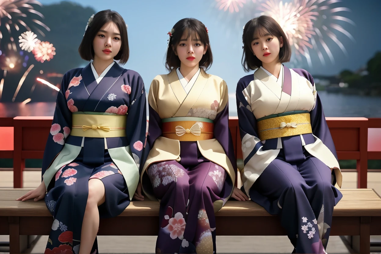 推しと一緒の花火大会 / Fireworks display with your favorite