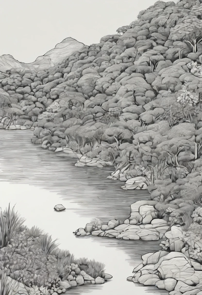 Create Orixás drawing to use as wallpaper