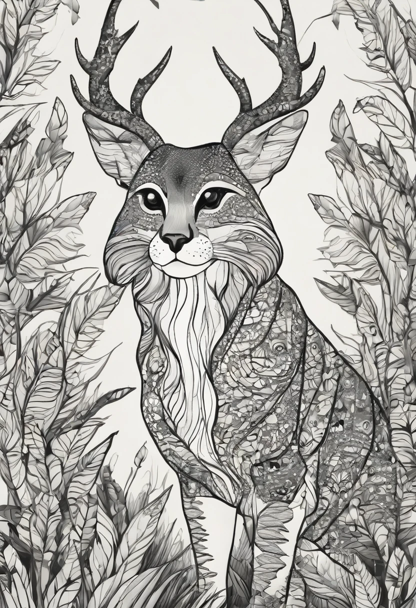 Create Orixás drawing to use as wallpaper
