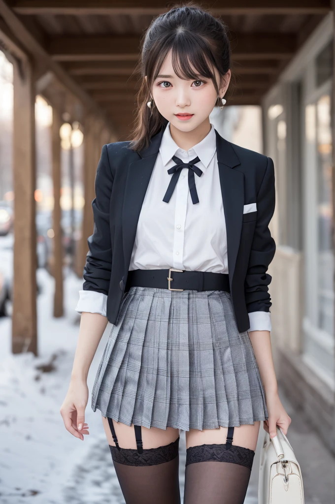 ((smile))、Confused、RAW Photos、(((The ultimate portrait masterpiece)))、((The cutest girl in the world))、1 Girl、12 years old、Japanese、Cute face、((Silky Hair))、(A high ponytail tied with a ribbon:1.4)、((Super huge breasts:1.1))、((Eyes that shine like jewels))、Glowing Skin、(young woman;It consists of a transparent white shirt, Thin ribbon, blazer, Breathable check pattern pleated skirt.:1.5)、Winter clothes、(Uniforms made from high quality materials, Breathable fabric:1.4)、Ultra-detailed uniforms、(She shyly pulls up her skirt:1)、(Breathable lace panties visible.:1.3)、((Crotch from the front))、Skirt fluttering in the wind、eyeliner、Beautiful Bangs、Hair between the eyes、((solve、High resolution))、Detailed Background、8 Quad HD、Digital SLR、Soft Light、high solve、Film Grain、Fujifilm XT3、Shallow depth of field、自然なSoft Light、Tight waist,(hour々Under the skirt:30%),(Pumping the nipples:20% Or vaginal line pump:20%),(Get wet from heavy snow:50% Or get wet in heavy rain:50%),makeup,
corset,
necktie,
Ballgag,
skirt,
leather harness,
silk stockings,
diamond earrings,
比基尼,
Good,
handbag,
lingerie,
garter belt,
fur-trimmed jacket,
fashionable,
one-piece swimsuit,
dress statue,
lace,
hair ornament,
jewelry,
black pantyhose,
short jeans,
lace trim,
high heels,
biker suit,
black stockings,
earrings,
necklace,
office lady,
blouse,
underwear,
revealing clothes,
panties,
sundress,
fox ears,
thighhighs,
pantyhose,facing viewer,
outdoors,
cowboy shot,
bokeh,
1girl,
portrait,
crowded street,
独奏,
night,
classroom,
looking at viewer,
depth of field,
sexy pose,
Fujifilm XT3,
absurdres,
award winning photo,
cityscape
masterpiece,
HDR,
8k resolution,
photorealistic,
RAW photo,
highres,
professional lighting,
8k wallpaper,
photon mapping,
soft lighting,
cinematic lumination,
sharp focus,