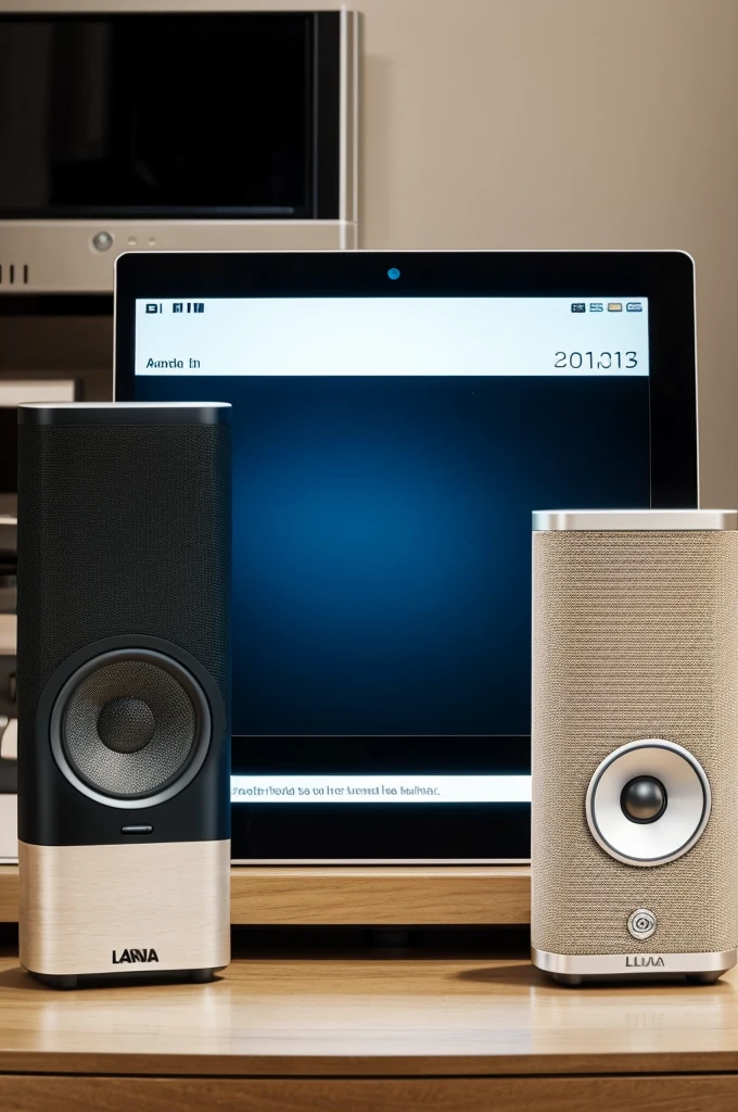 Create a speaker with a touch screen like the too hot to handle “Lana”