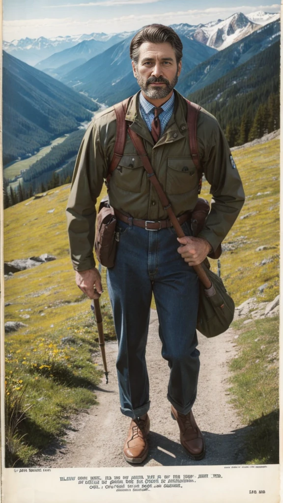 Mountaineer、male、40s、Handsome