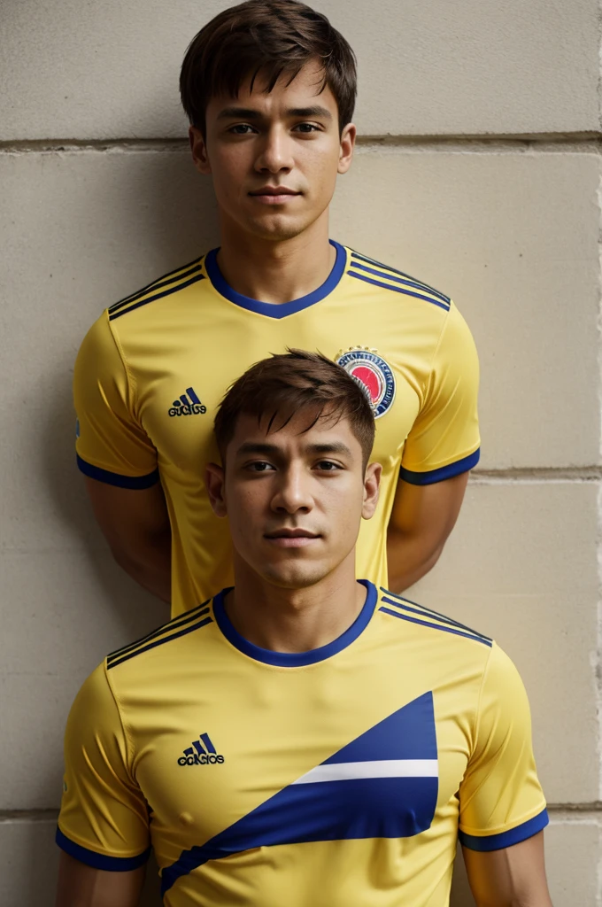 Colombia shirt with the name jonattan