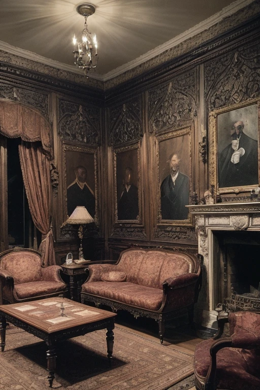 (third plane of many philosophers in discussion, a 19th century living room with period clothing), (Serious:0.5), (Very detailed face:1.4), , Nikon D850, film stock photography, 4 Kodak Portra 400, f1 camera.6 lenses, saturated colors, Hyper realistic, realistic texture, dramatic lighting, Cinestill 800, 19th century Victorian style, evening, vintage lighting.