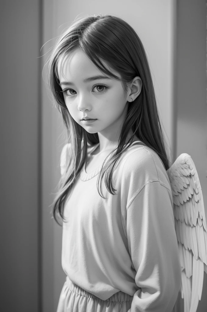 I would really like a pencil drawing of an angel 