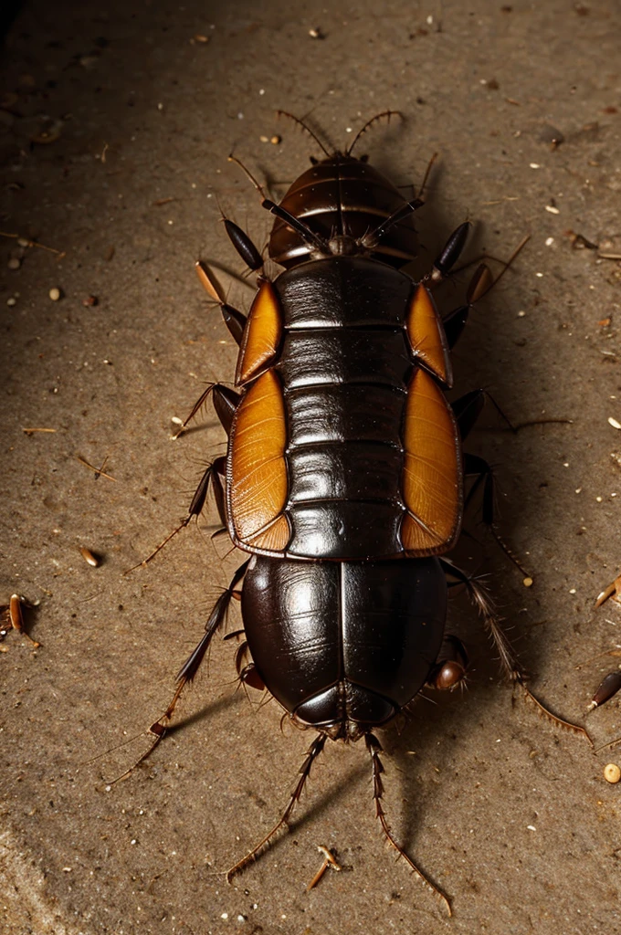 Create a professional thumbnail image for youtube on the topic " life cycle of Cockroach in 16:9 ratio