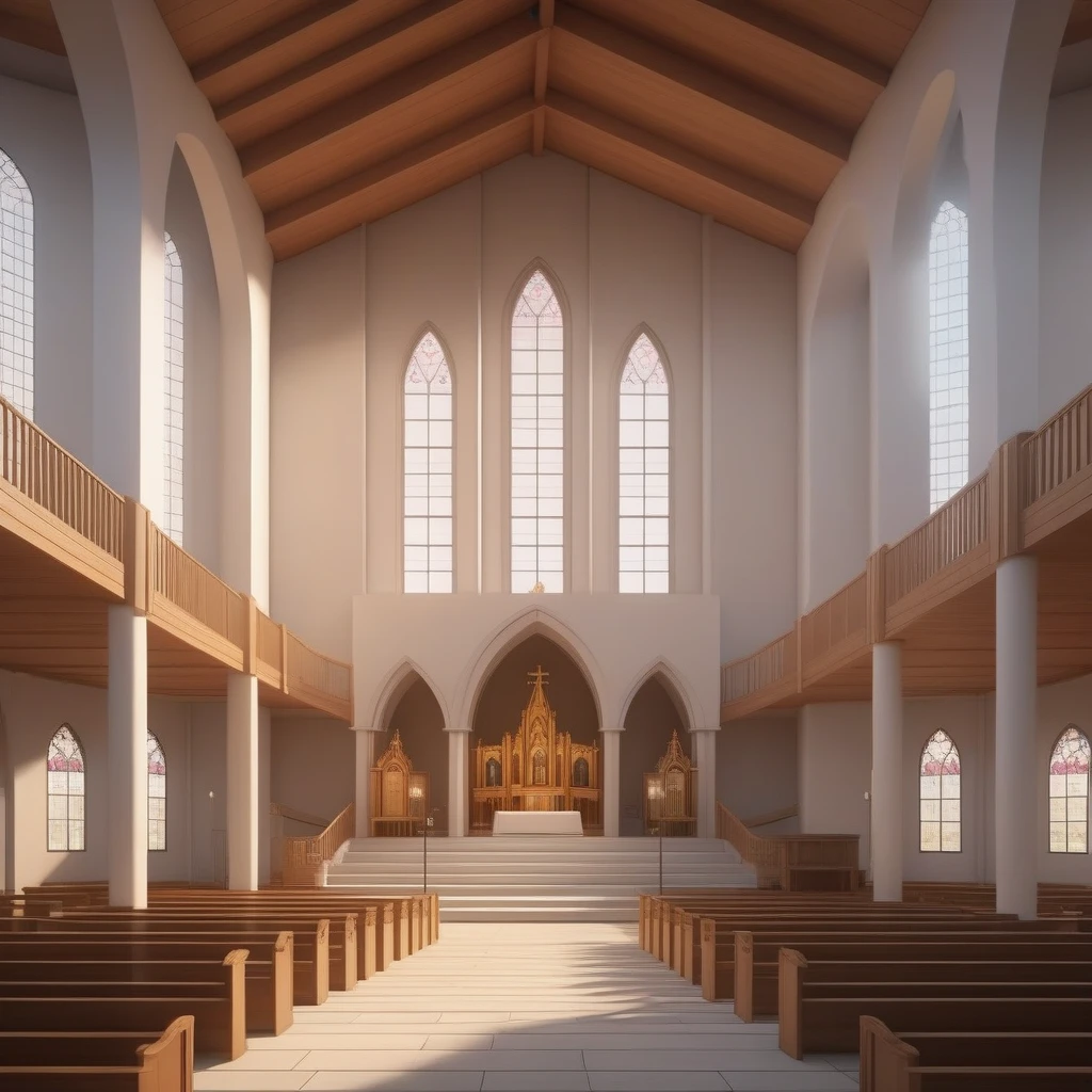 (masterpiece), best quality,8K, indoors, church, long chairs and people praying inside
stairs:0.8),window, anime style 