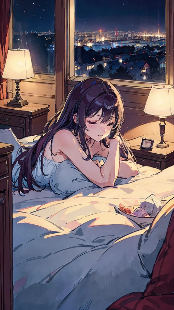 Sweet Room, Are sleeping, sexy, Night view, luxury,