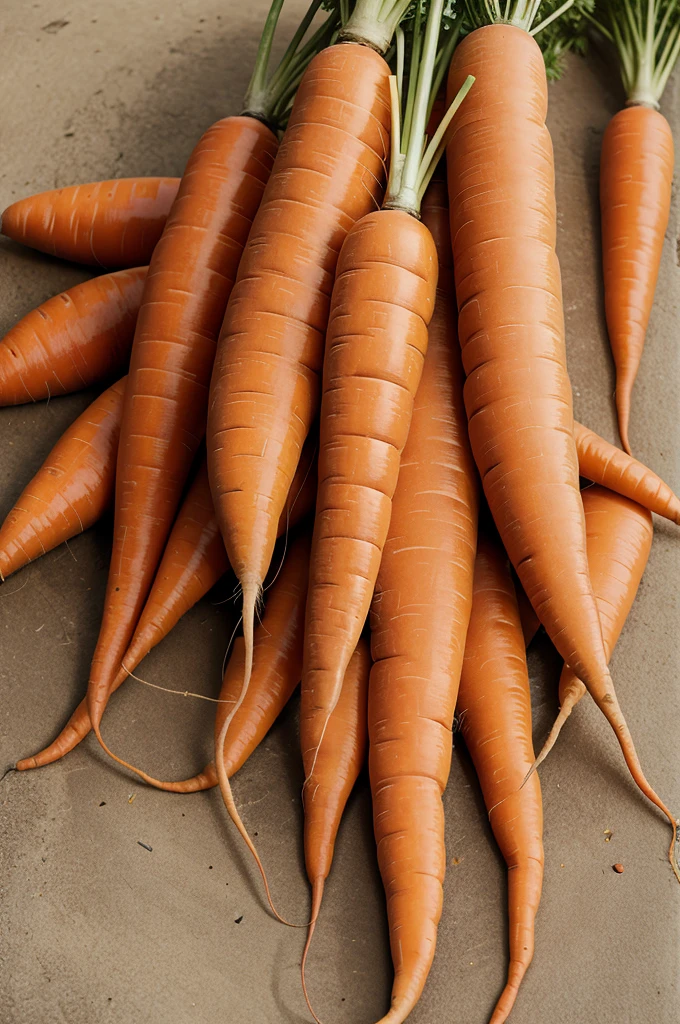 Foot shape carrot