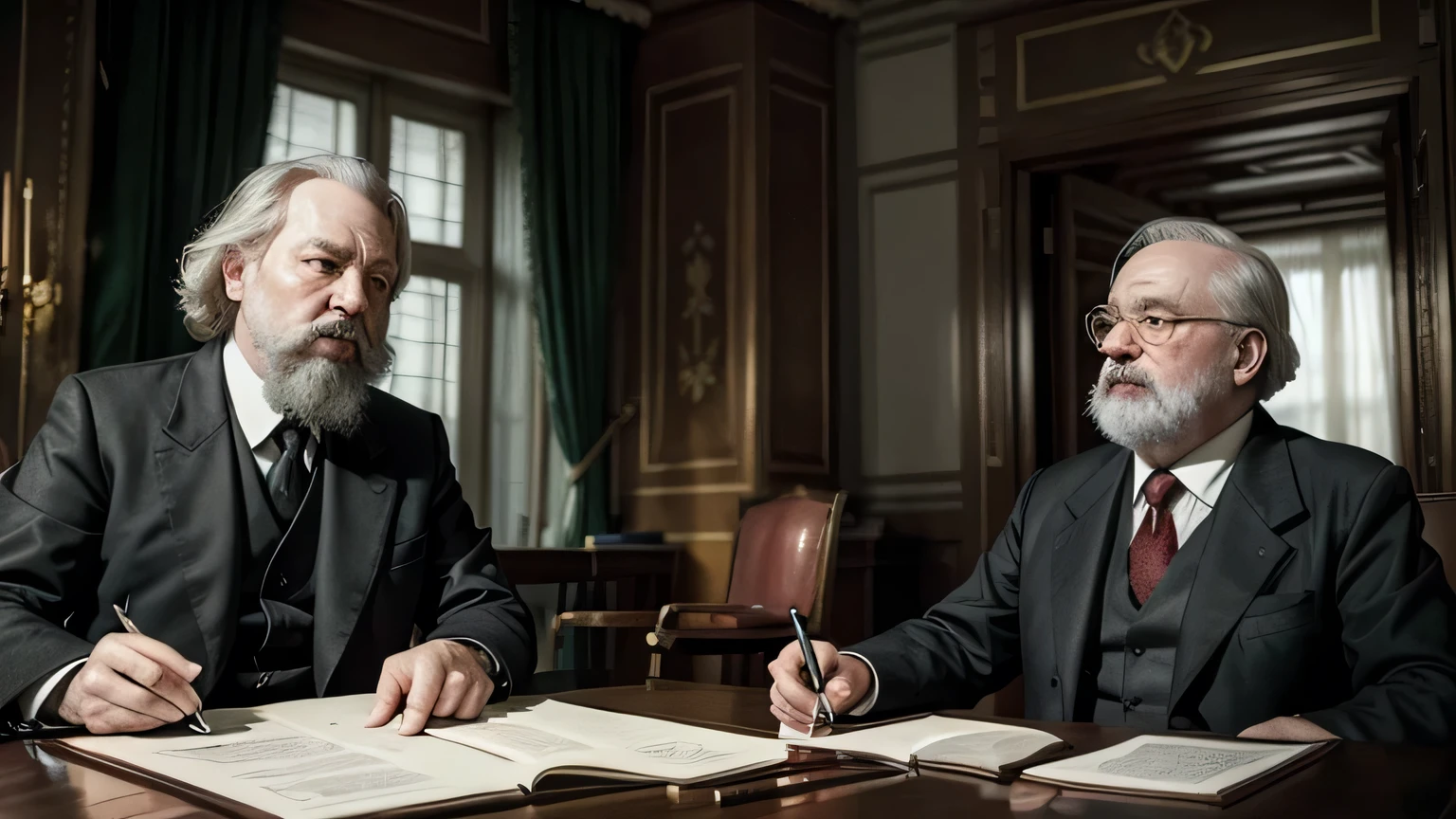 Image reflecting how Marx's ideas were distorted by authoritarian leaders who used them as a pretext to establish brutal dictatorships instead of truly egalitarian regimes.