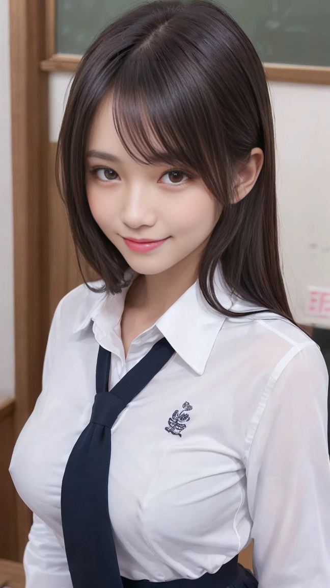 8K,Highest quality, Tabletop, Very detailed, 超High resolution, Realistic, RAW Photos, Absurd, Absolute Resolution, 1 Girl, Upper Body Shot, Looking at the audience,Young and beautiful Japan woman, Very cute face, Gorgeous appearance, Big Breasts,Long Bob Hair,smile,(school uniform:1.3),Beautiful Eyes,(that'the wind is strong:1.3), 混雑した道をsmileで歩く,Glossy Lips, Double eyelids on both eyes, Natural Makeup, Long eyelashes, 艶やかで滑らかなライトブラウンのLong Bob Hair, Asymmetrical bangs, Shiny skin, Center image, High resolution, High detail, Detailed hairstyle, Detailed face, Great cinema lighting, Octane Rendering, Vibrant, 超Realistic, Perfect limbs, Perfect Anatomy, Spread your hair、Slender beauty:1.4、((Huge breasts:1.6、Side bust、Beautiful erect nipples))、Exposing breasts、Slim Abs、Tight waist、(smile:1.2) 、(Pleated mini skirt、Lift up your skirt)、thin and long beautiful legs、Legs wide open、(See-through black stockings:1.2)、(No pants、Beautiful pussy exposed、Take off:1.2、pussy creampie、pubic hair:1.4)、(From below:1.5)、Backlight、Night view:1.4、