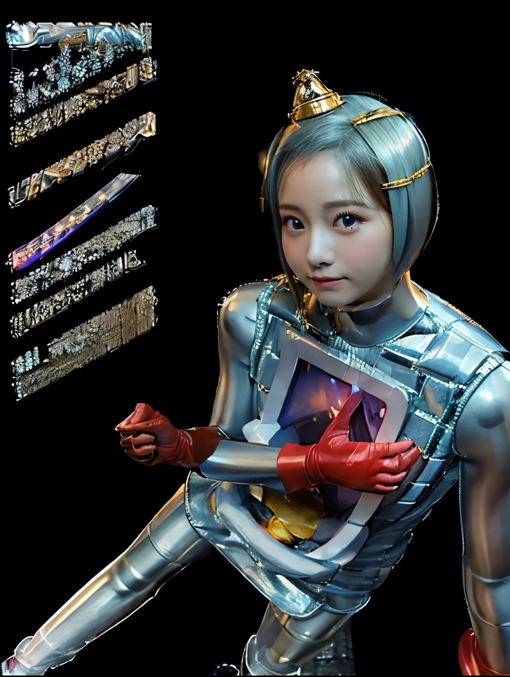 (photoRealstic:1.4),(hyper realisitic:1.4),(realisitic:1.3),(Smooth lighting:1.05),(Improved cinematic lighting:0.9),32K,1 girl,Realistic lighting,raytrace,（japanes:1.2),Detailed eyes,***,(smile:1.5),(full body:1.2) ,benkiman