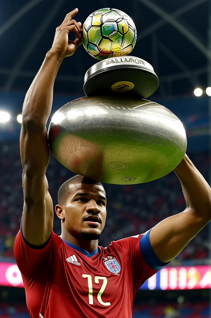 Salomon Rondon with the Copa America