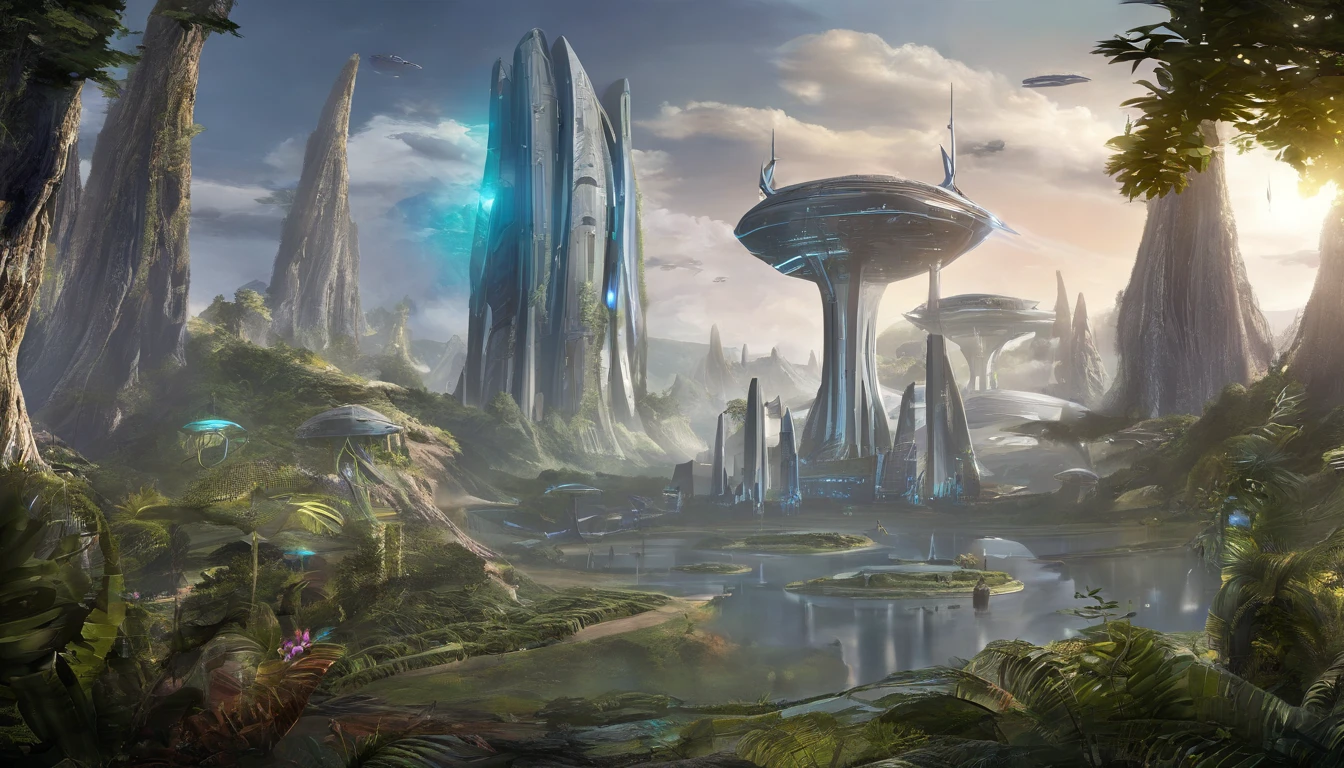 Realistic looking aliens from the following species: Ferengi, Klingon, Brakiri, Narn, and Cardassian, Human, Xindi,Tree Frogs, Redwood Trees, Ewoks, Gungan, Hutt, Wookie, Talón, Jaridian, Cyborgs. Uniforms and random generators. Mix and match any of the above species to create a massive alien civilization based on these species. In the end, there will be a huge group of them.