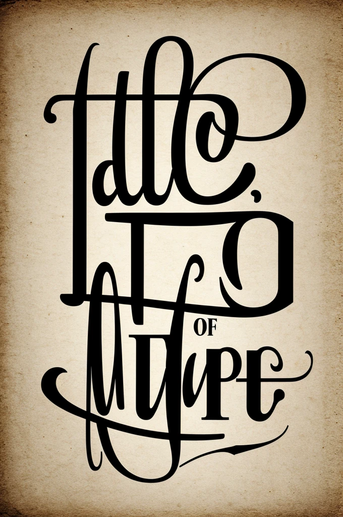 Stylo name text graphic element and stylized typography art