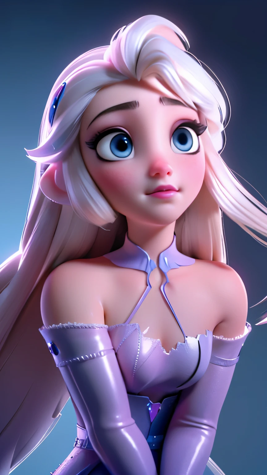Elsa, (perky breasts), (((small breasts))), affected smile:1.2, beautiful blue eyes, (perfect iris), depth of color in your eyes, by rubio, wide, braid, full lips, blush, naked, She is showing her vagina, depth of field, bokeh, (Special attention to leather details.: 1.2), Masterpiece, Best Quality, ultra detailed, ultra hd, photorealistic, cinematographic, ((Medium camera shot)), sensual pose, seductive, nipples:1.4, looking to the camera, closeup of his face, her cheeks are blushed, 22 years, she is on her knees, eye contact:1.4, Angle elevation:1.5, ((Closeup on face)), Perfect face, (((visible breasts))) bokeh everything other than her Perfect face, The location is Arendelle in winter., ice castle