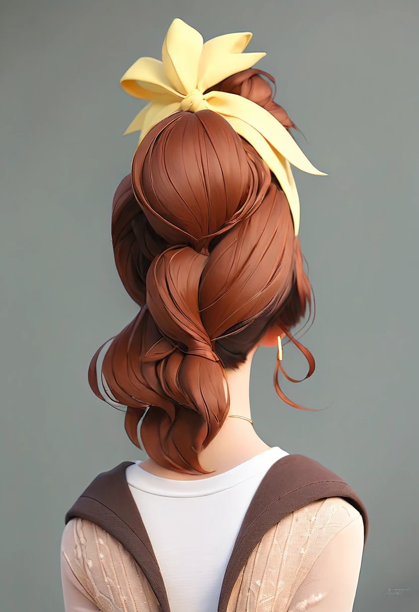 brown hair