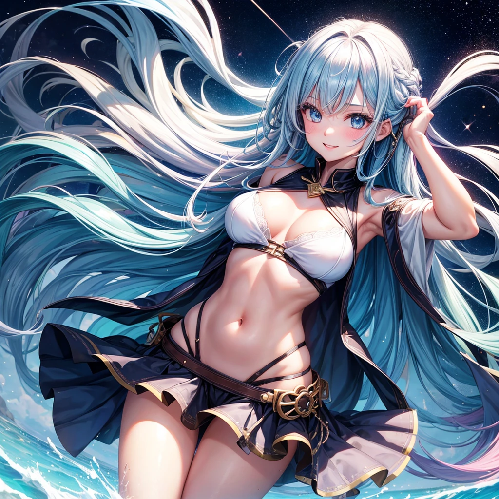 middle School girls,smile,Beautiful girls,Beautiful girl from another world,A whole new outfit,Future Fashion,Best quality casual clothes,Psychic,Wizard,battle,Multi-colored hair,Perfect Girl,Super cute girl,Ocean,Starry sky background,Long Hair、Sparkling eyes,She has her bangs down,Colorful,Ultra HD,Young girl,sex,Naughty Girls,Full body image,Big Breasts,Beautiful Girl's Paradise,Fashion Girl,Naughty Girls,Beautiful Girl Country,High-dimensional beautiful girl,A beautiful girl who transcends everything,So beautiful,Absurd,Beautiful girls,