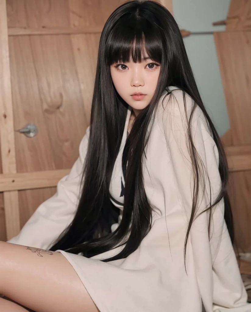 an Asian girl