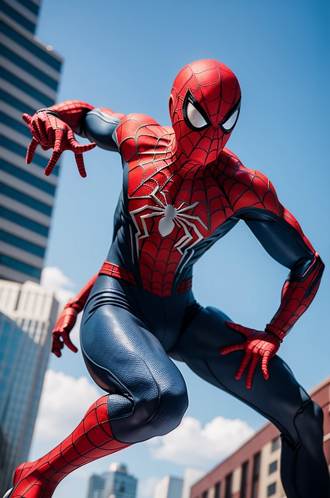 Create a Spider-Man figure