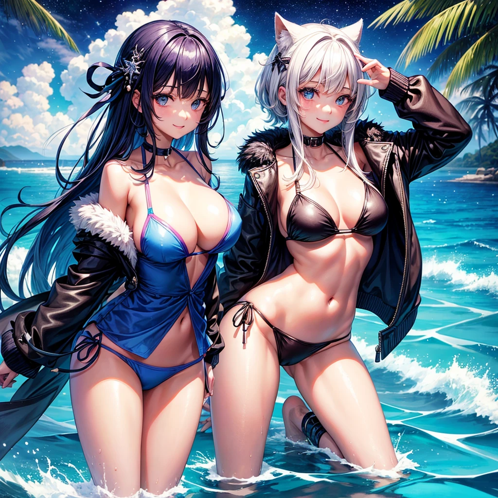 middle School girls,smile,Beautiful girls,Beautiful girl from another world,Swimwear,fur jacket,bikini,A whole new outfit,Future Fashion,Best quality casual clothes,Psychic,Wizard,battle,Multi-colored hair,Perfect Girl,Super cute girl,Ocean,Starry sky background,Long Hair、Sparkling eyes,She has her bangs down,Colorful,Ultra HD,Young girl,sex,Naughty Girls,Full body image,Big Breasts,Beautiful Girl's Paradise,Fashion Girl,Naughty Girls,Beautiful Girl Country,High-dimensional beautiful girl,A beautiful girl who transcends everything,So beautiful,Absurd,Beautiful girls,