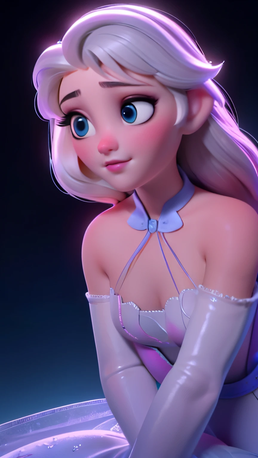 Elsa, (perky breasts), (((small breasts))), affected smile:1.2, beautiful blue eyes, (perfect iris), depth of color in your eyes, by rubio, wide, braid, full lips, blush, naked, She is showing her vagina, depth of field, bokeh, (Special attention to leather details.: 1.2), Masterpiece, Best Quality, ultra detailed, ultra hd, photorealistic, cinematographic, ((Medium camera shot)), sensual pose, seductive, nipples:1.4, looking to the camera, closeup of his face, her cheeks are blushed, 22 years, she is on her knees, eye contact:1.4, Angle elevation:1.5, ((Closeup on face)), Perfect face, (((visible breasts))) bokeh everything other than her Perfect face, The location is Arendelle in winter., ice castle