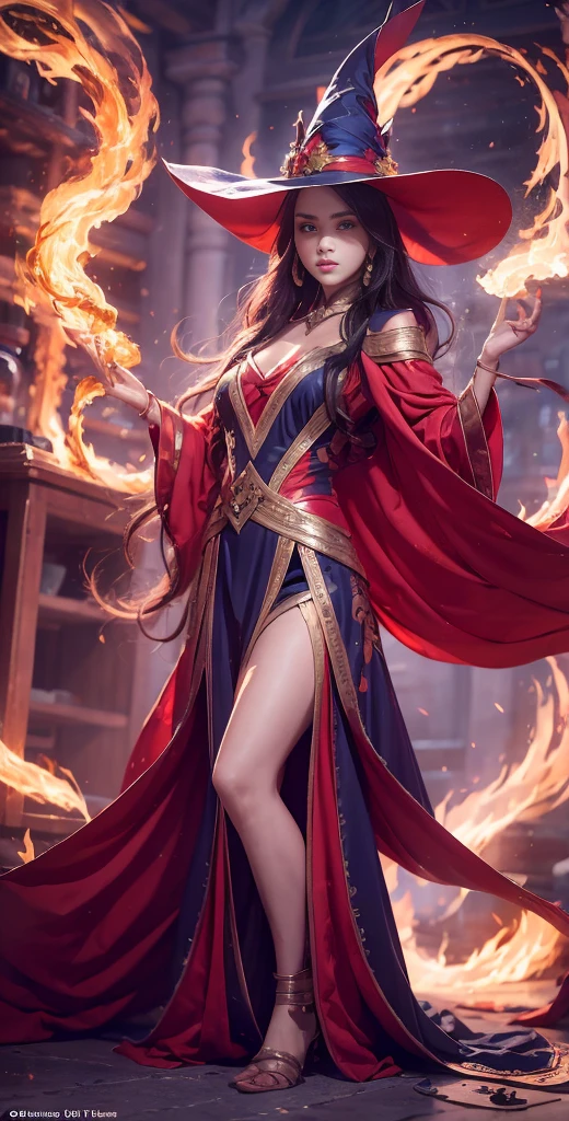 raw,64k uhd,A portrait of beautifully stunning woman, fair skin, surrounded by a swirling nanodusty plasma in glowing blue, vibrant colors, dynamic composition,A portrait of beautifully stunning lady witch, darkness fantasy,girl made of purple smoke,medium Breast, 1 witch Girl,Black dress,hat hood,fair skin, white hair, cinematic lighting,perfect composition,witch hat, full-body view