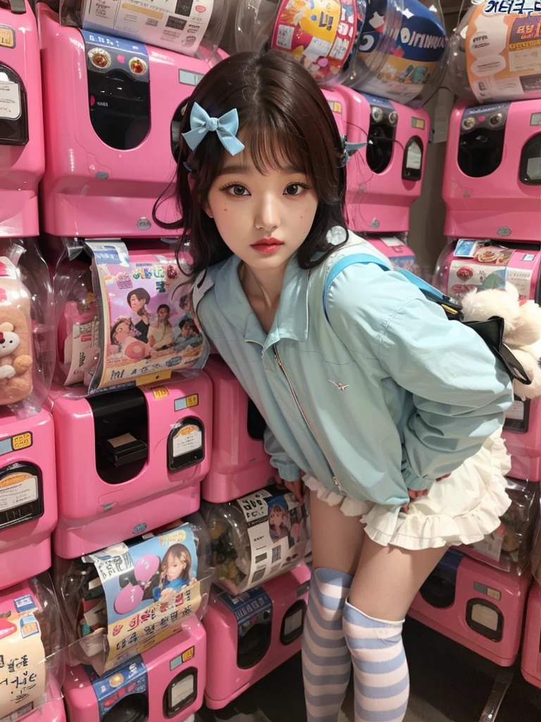 a close up of a woman in a blue dress posing for a picture, Heonhwa Choe, Lee Ji-eun, Lee Ji - Eun, Hwang SE - EM, beautiful south korean woman, Parque Ji-min, Yoshitomo Nara, Jaeyeon Nam, shikamimi, jiyun chae, Chiho