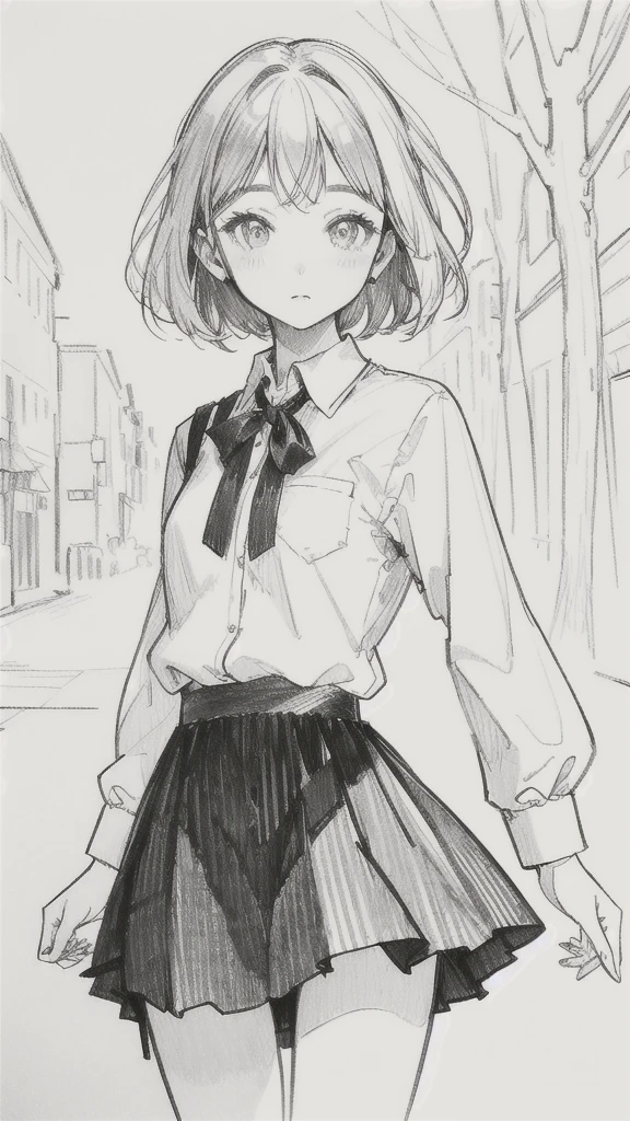 One Girl,Line art,Monochrome,sketch,Pencil drawing,Traditional Media,One Girl, skirt,Cute age Girls, ,Beautiful portrait、Delicate body、Black Hair、Black Hair,landscape,Dynamic pose,One Girl,Line art,Monochrome,sketch,Pencil drawing,Traditional Media,One Girl, 黒いskirtフェンス, Long Hair Shirt, Long sleeve, skirt, alone、Are standing、Cute TeenGirl, ,Beautiful portrait、Delicate body、Esbian all over、saw、ru、Bob、short hair、Patsun