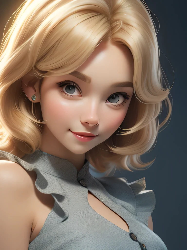dynamic lighting, sunny field)), (cute:1.3), blonde hair, (pale skin:1.1), (soft smiling:1.1), detailed face, detailed gray eyes, detailed skin texture, mini red dress, on park, sun ray, by ilya kuvshinov, nina masic, sharp focus, natural lighting, subsurface scattering, f2, ornate, 35mm, Luminism, cinematic lighting, wide shot, retina, textured skin, anatomically correct, best quality, award winning