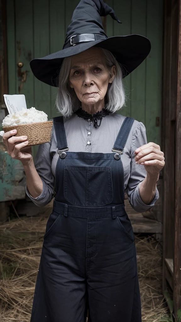 witch Grandmother ugly Creepy Overall dim