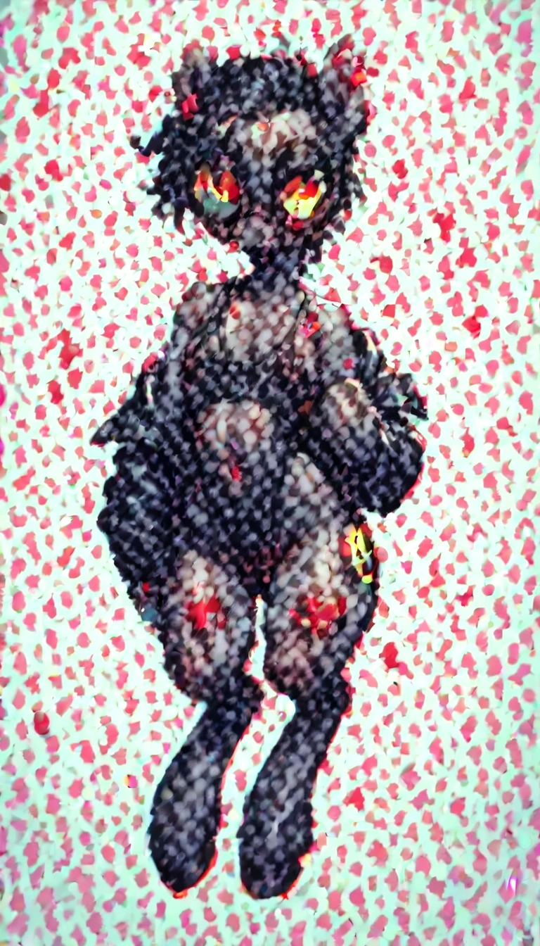 Noir (nod) (Pony XL/1.5) Very Very Big tits nice boobs big saggy wearing a black swimsuit