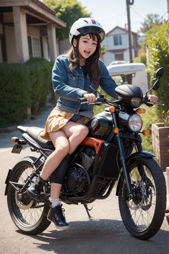 Girl riding a cock and coming