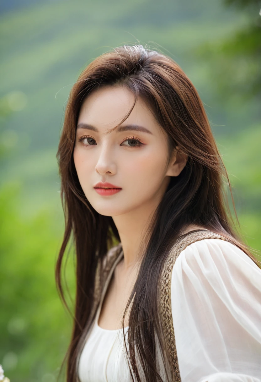 (best quality, masterpiece:1.2), A woman, portrait, outdoor