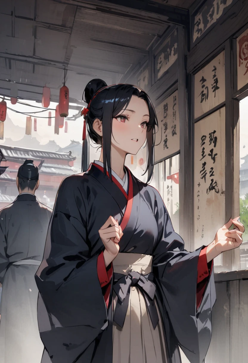 night、Haunted house、pavilion、Heian-kyo、The capital of Kyoto、Large building、landscape、dwelling、ghost、Dynamic Angle、masterpiece、best quality、ultra-detail
