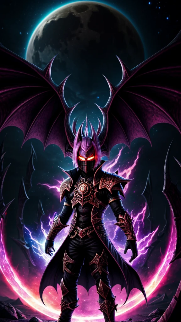 The interdimensional infernal outer zompire dragonic.
Chibi form.
Cosmic & dark fantasy style.
Quality: Ultra HD, 8k, UHD, 1.5, HDR, Detailed Lighting.