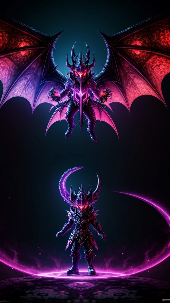 The interdimensional infernal outer zompire dragonic.
Chibi form.
Dragon form.
Cosmic & dark fantasy style.
Quality: Ultra HD, 8k, UHD, 1.5, HDR, Detailed Lighting.