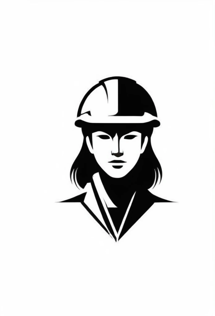 Fashionable logos of the Japanese construction industry
Pretty cool
chic and modern design
A Japanese civil engineering company that paints a logo of a powerful person who is enthusiastic about building, wearing a helmet, working hard, and working hard
The person is a big picture from head to toe, with only a silhouette and no clear picture of his face
White background