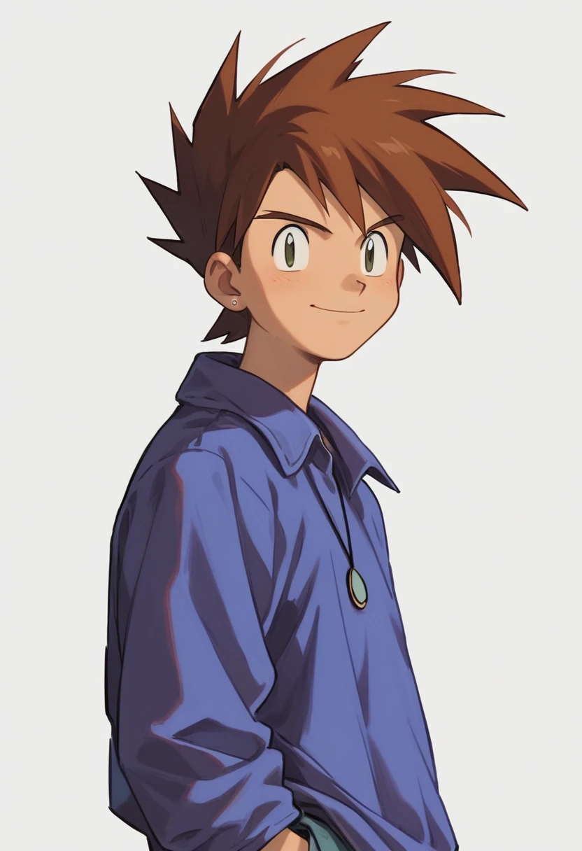 gary oak wearing kantooutfit
