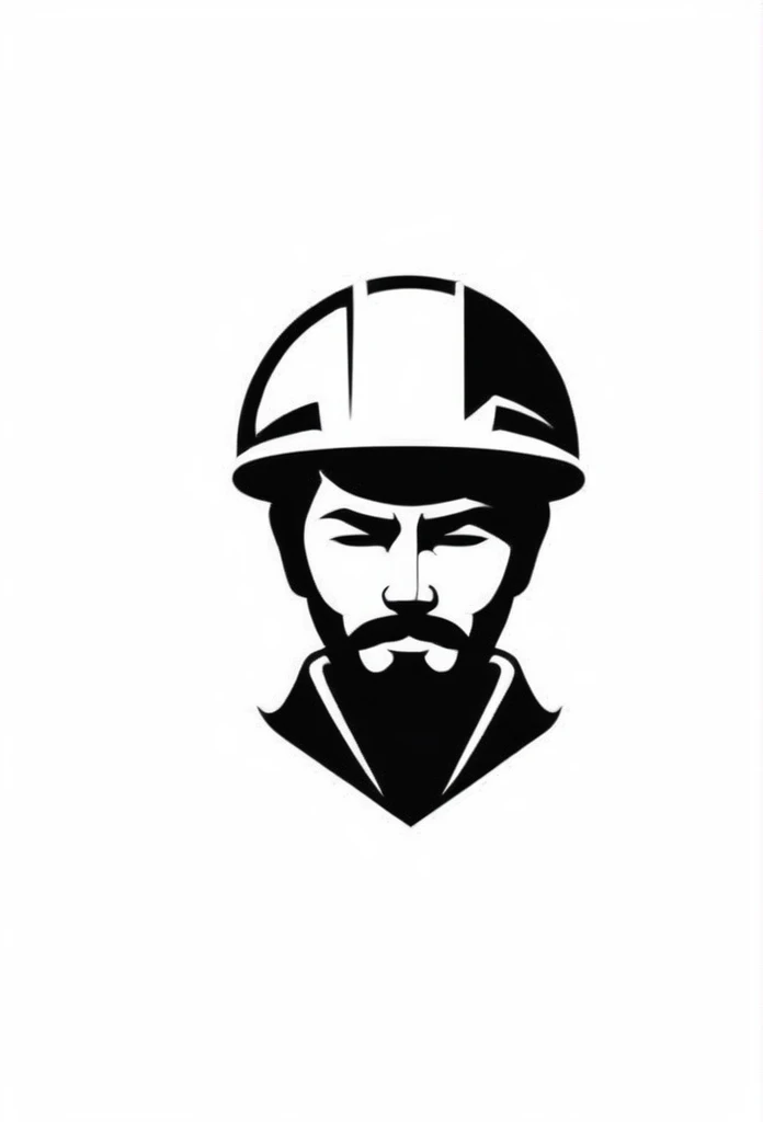 Fashionable logo of Japanese infrastructure equipment company
Pretty cool
chic and modern design
A Japanese infrastructure company that paints a logo of a powerful person who is enthusiastic about building, wearing a helmet, working hard, and working hard
The person is a big picture from head to toe, with only a silhouette and no clear picture of his face
White background