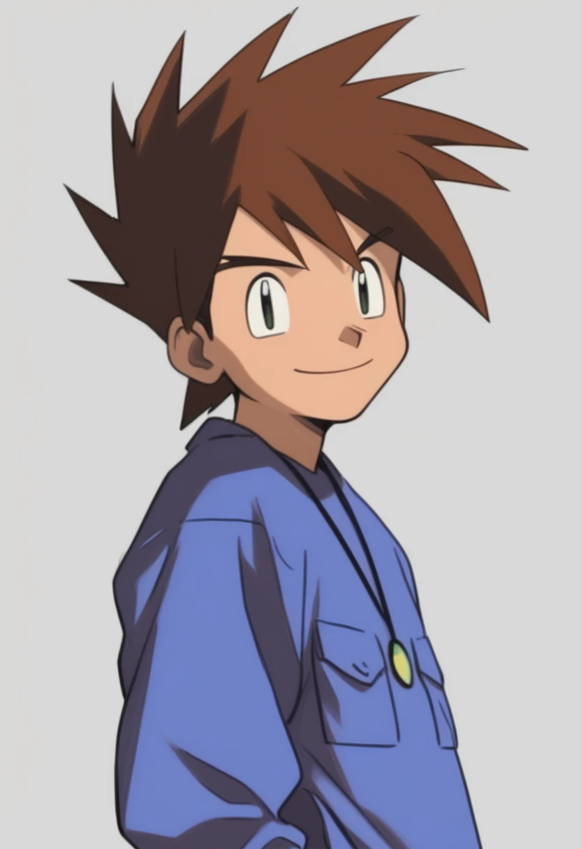 gary oak wearing kantooutfit