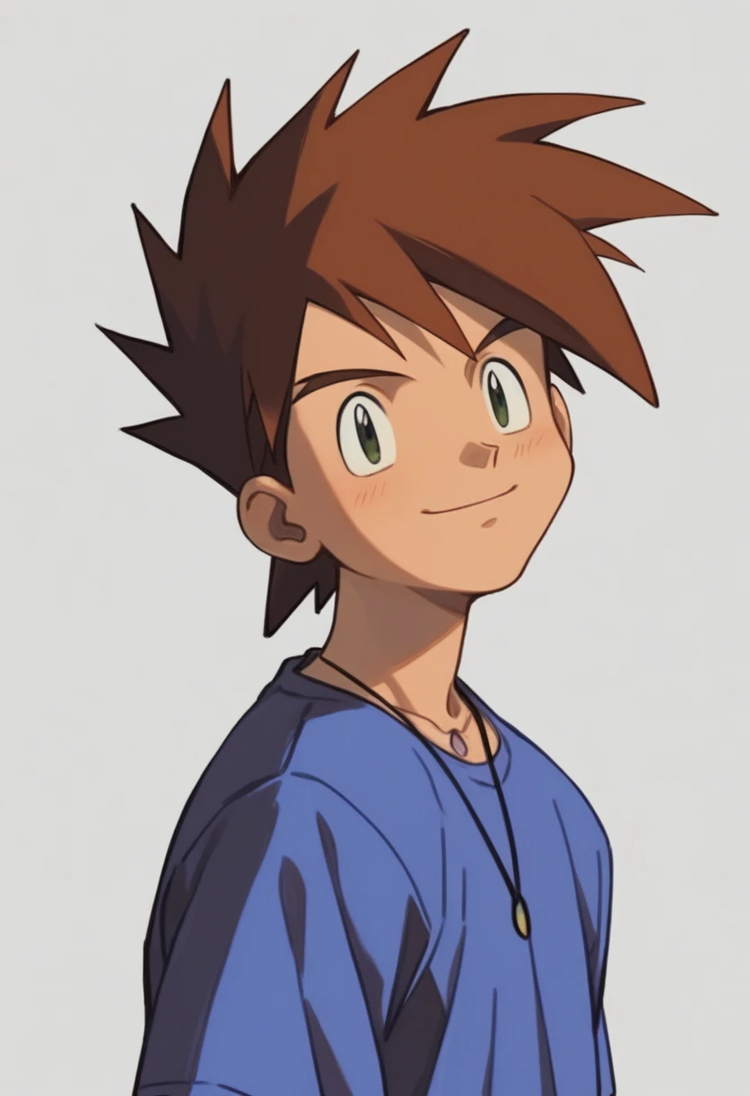 gary oak wearing kantooutfit