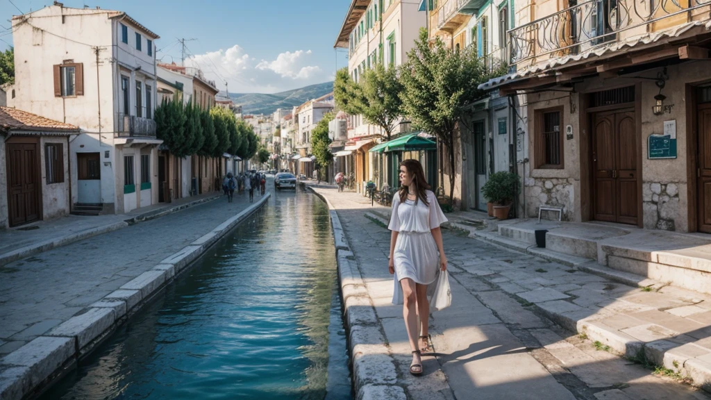 create a modern capital based on the culture of Greece, mixing with Bulgaria